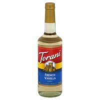 Torani French Vanilla Syrup - 750 Millilitre